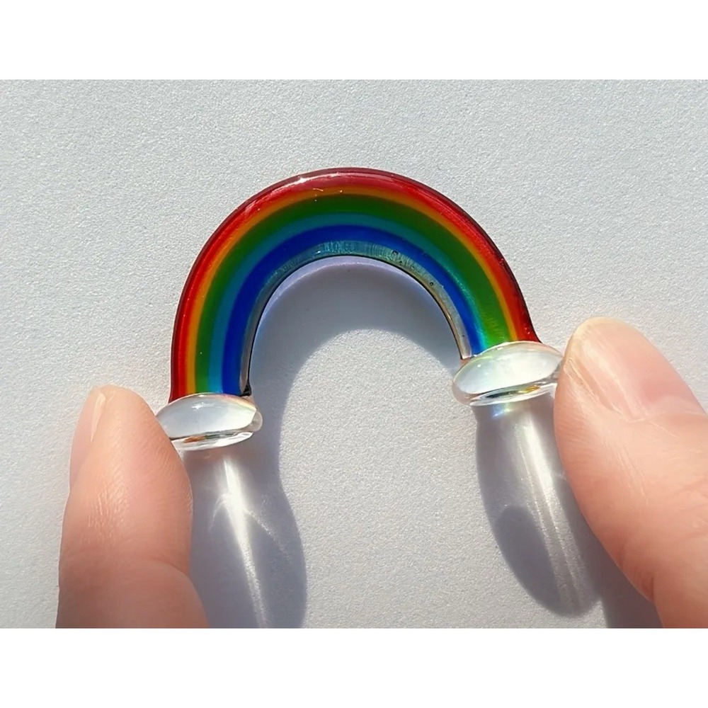 Glass Rainbow Decor Crystal‎ Rainbow Figurines Colorful Rainbow Pride New